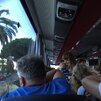 Na Anglickej promenáde v Nice autobusom