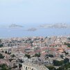Vyhliadka na Marseille a pevnosť Iff