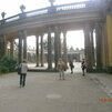 Kolonáda pred zámkom Sanssouci Fridricha Veľkého, pruského kráľa
