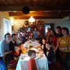A3. Sobotný večer po plese na Podhradí. Veľké stolovanie