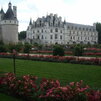 Chenonceau - záhrada Kataríny Medicejskej
