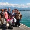 Druhý deň- na brehu Lémanského jazera v švajč. Lausanne