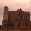 Gotická katedrála v Le Mans