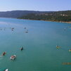 Jazero sv. Kríža- Lac de Saint-Croix