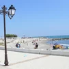 Kúpanie na pláži v Saintes-Maries de la Mer