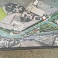 Plánik kanála du Midi pri Béziers s 9 vzdúvadlami