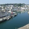Pohľad z citadely Vauban na mestečko Le Palais