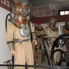 Prvé skafandre v 19. stor. nazývané Ťažké chodidlá
