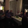Soirée druhý večer s Milankom pri klavíri