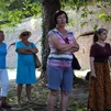 Solange pod hradbami rozpráva legendu o vzniku ostrova.